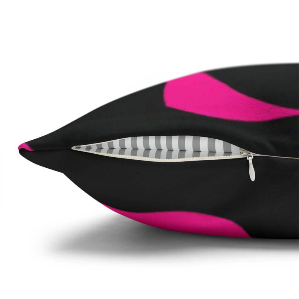 Fashionable Pink Zebra Print Decorative Throw Pillow Covers - Image 3