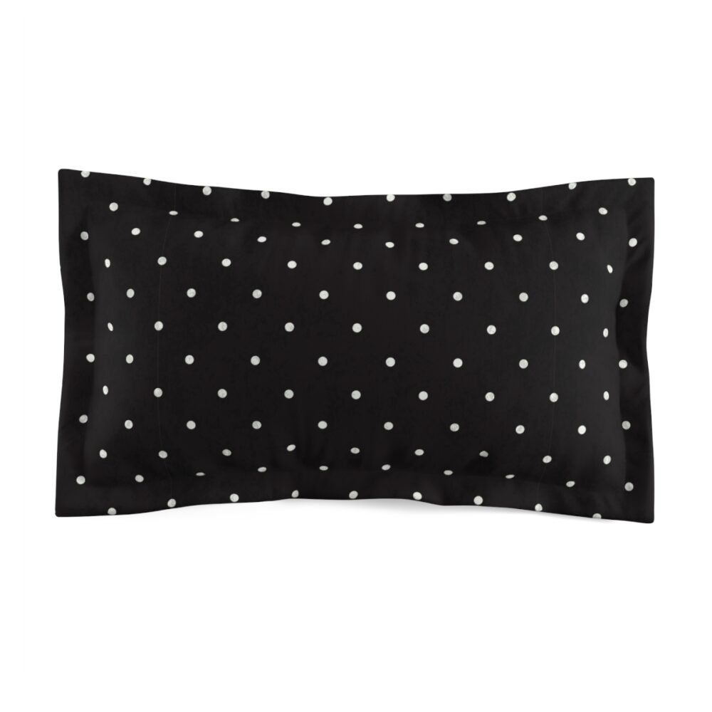 Black Pillow shams