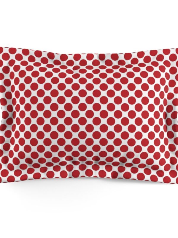 Red Polka Dot Pillow Case