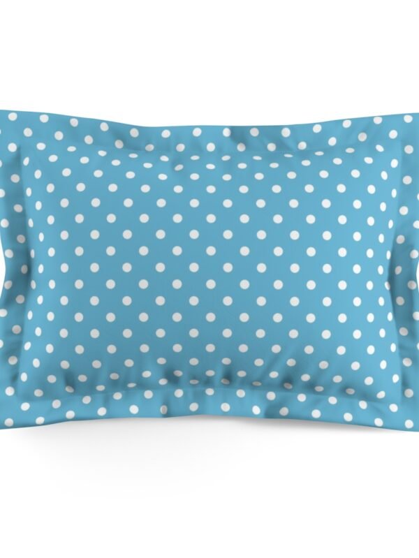 Blue Polka Dot Pillow Shams