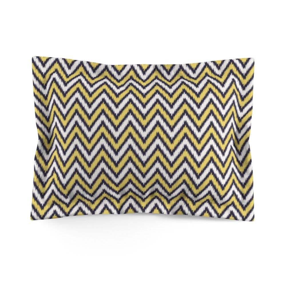 yellow pillow shams