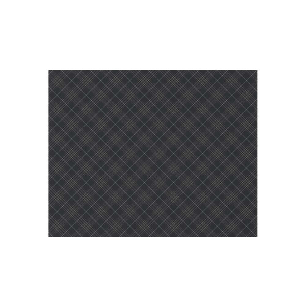 Dark Grey Plaid Herringbone Textured Outdoor Rugs - Image 17