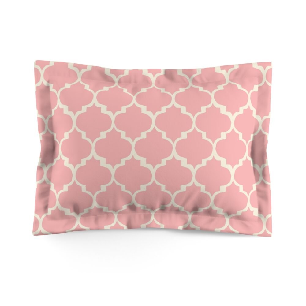 Light Pink Moroccan Pillow Shams