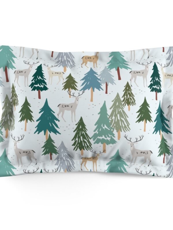 Nature Design Green Christmas Tree Pillow Shams - Standard