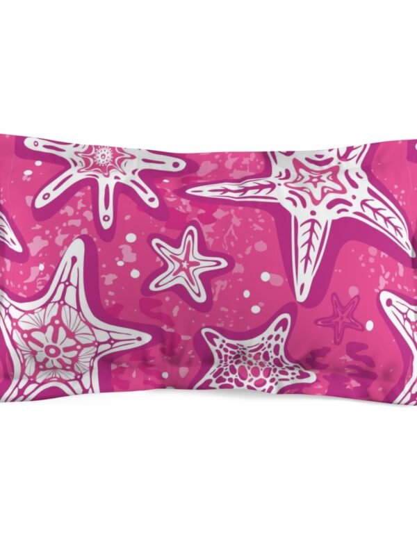 Pink Starfish King Pillow Cases