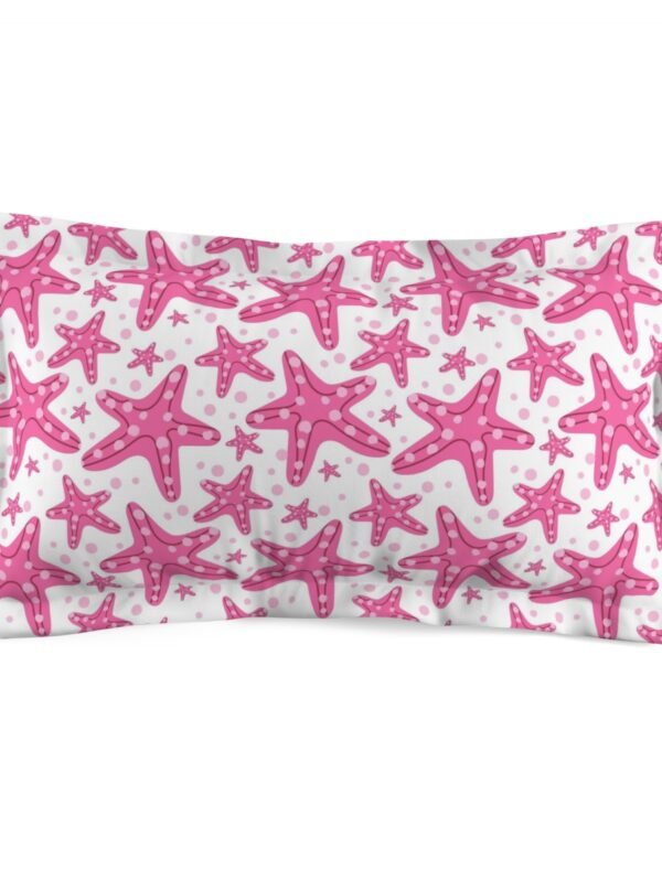 Cute Pink Starfish Pillow Shams
