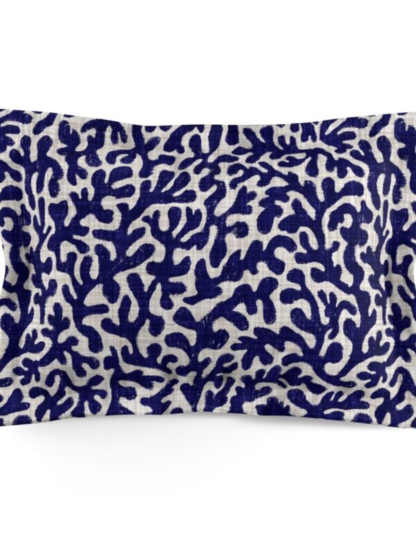 Blue Coral Pillow Cases