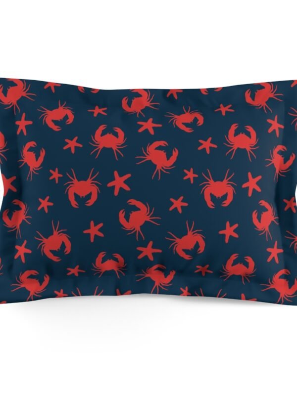 Red Crabs Pillow Case