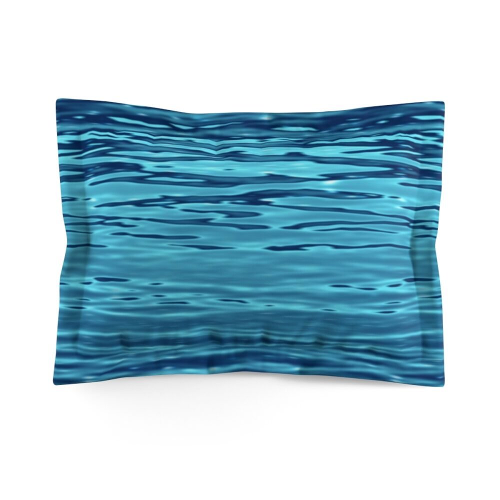 Blue Coastal Pillow Shams