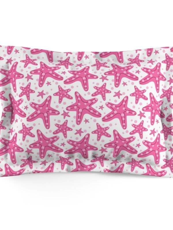 Cute Pink Starfish Pillow Shams