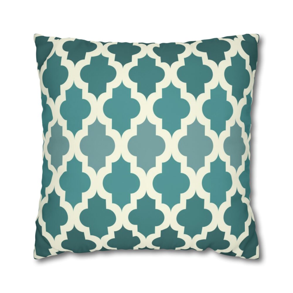 Green Moroccan Euro Pillow Shams