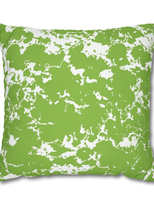 Green Cowhide Pillow Sham