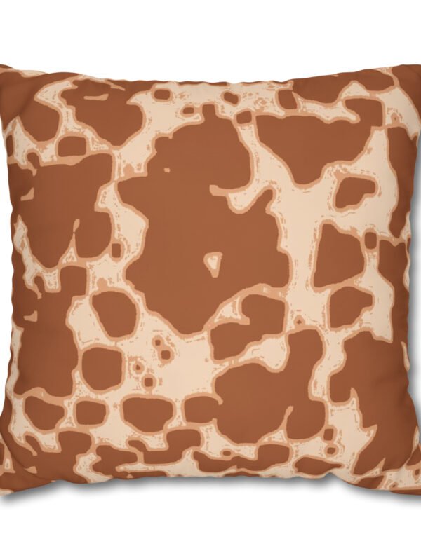 Beige Cow Print Pillow Covers