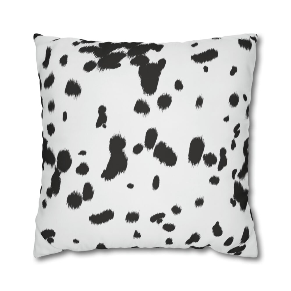 Black and White Euro Pillow Shams