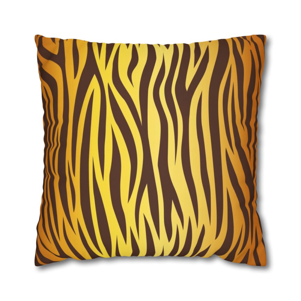 Yellow Striped Pillow Shams