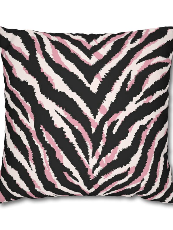 Pink Zebra Pillow Covers