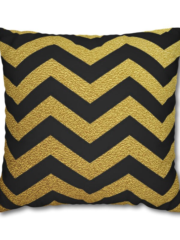 Black and Gold Pillow Shams