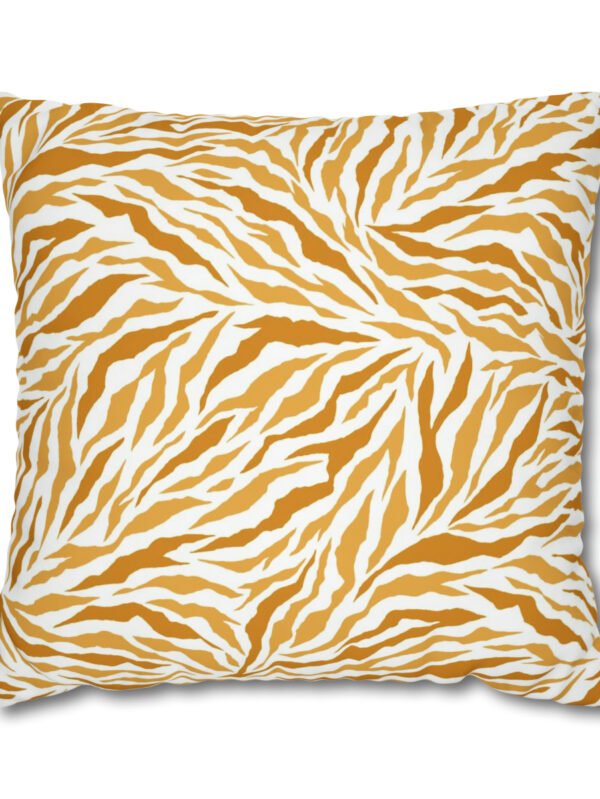 Yellow Zebra Pillow Covers