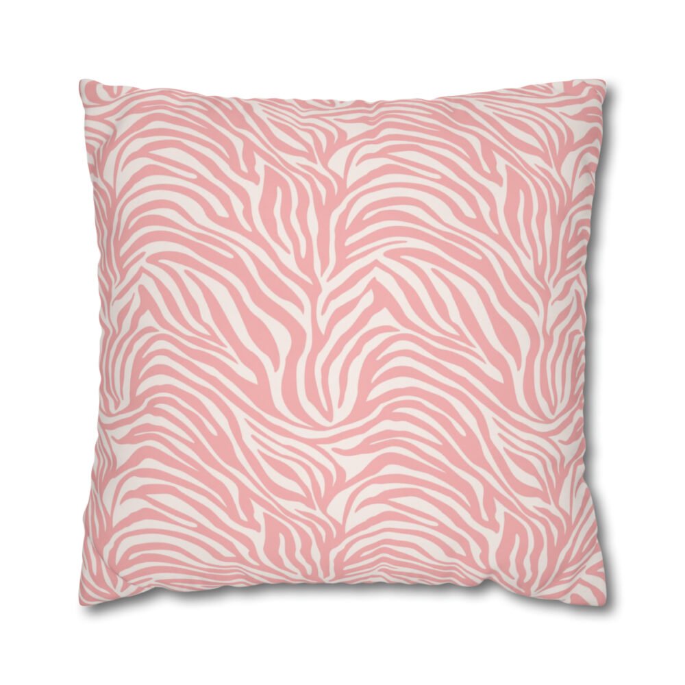 Pink Zebra Pillow Shams