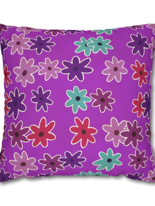 Lavender Floral Euro Covers