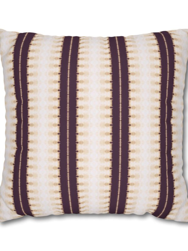 Beige Geometric Euro Shams