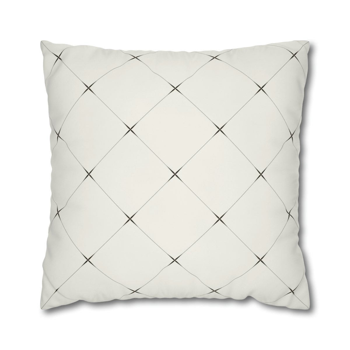 Off White Geometric Euro Shams