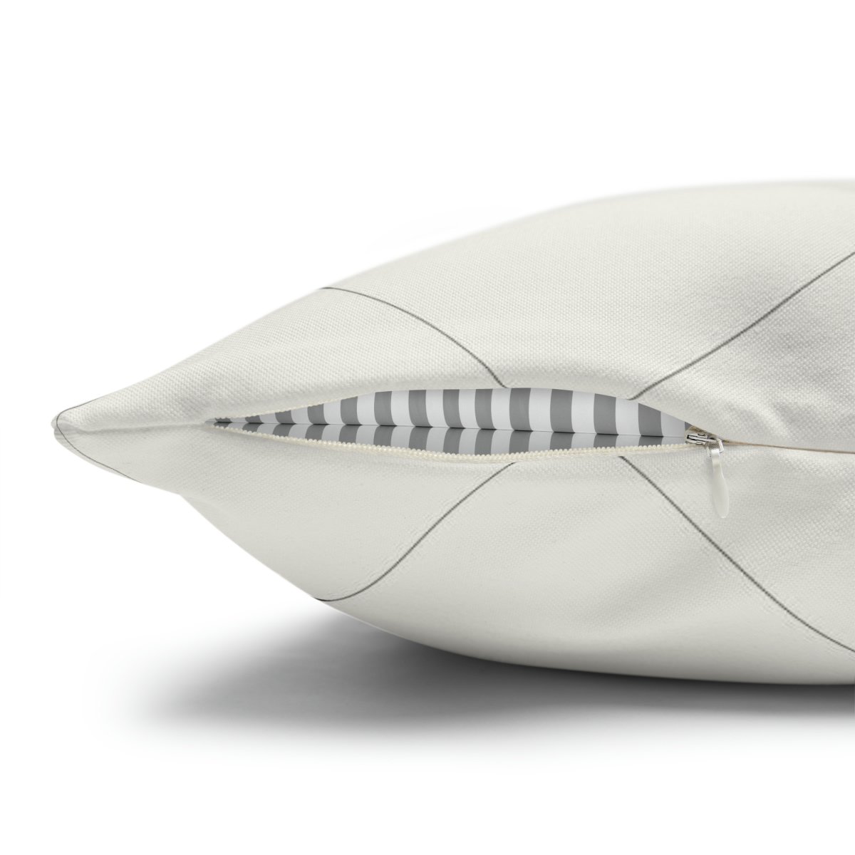 Stylish Off White Geometric Tiles Euro Pillow Shams - Image 4