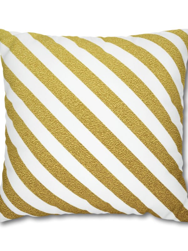 Gold Striped Euro Shams