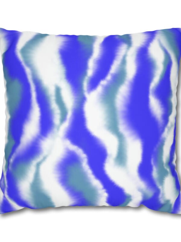 Blue Striped Euro Shams