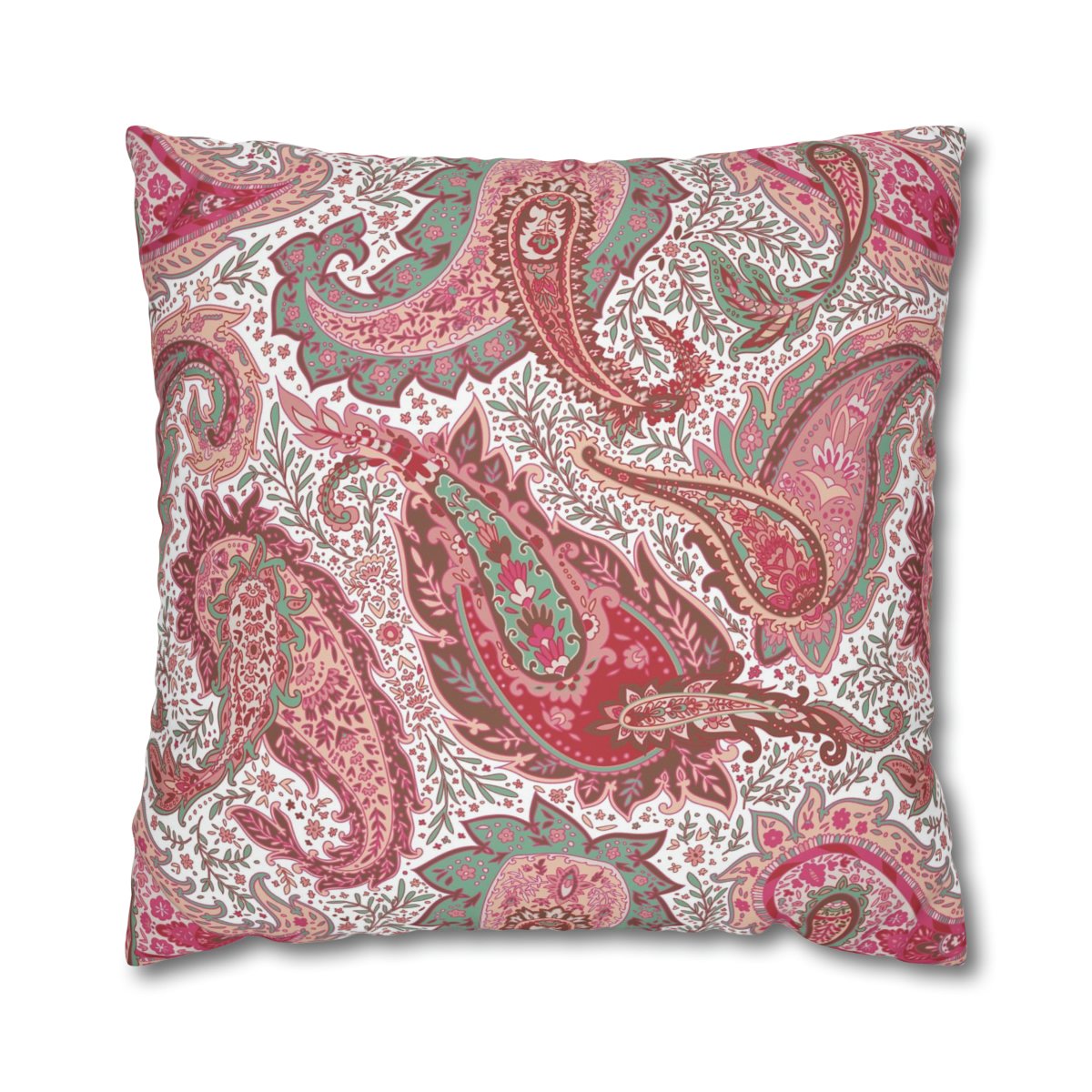 Colorful Paisley Euro Shams