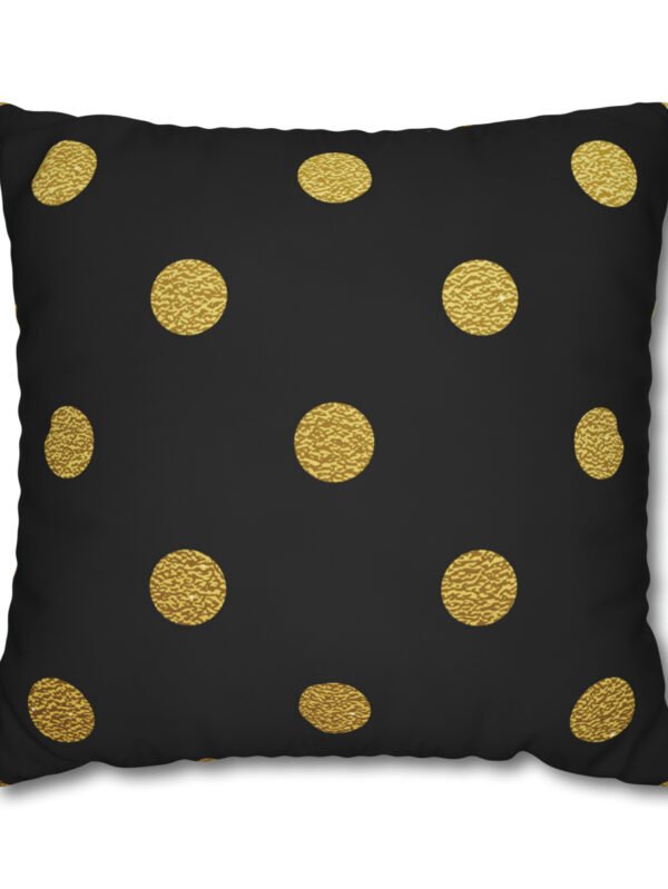 Black & Gold Euro Shams