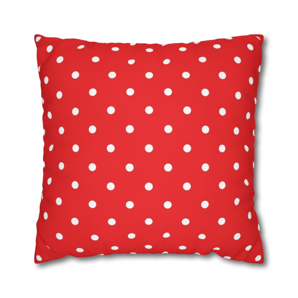 Red Euro Pillow Shams