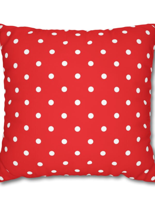 Red Euro Pillow Shams