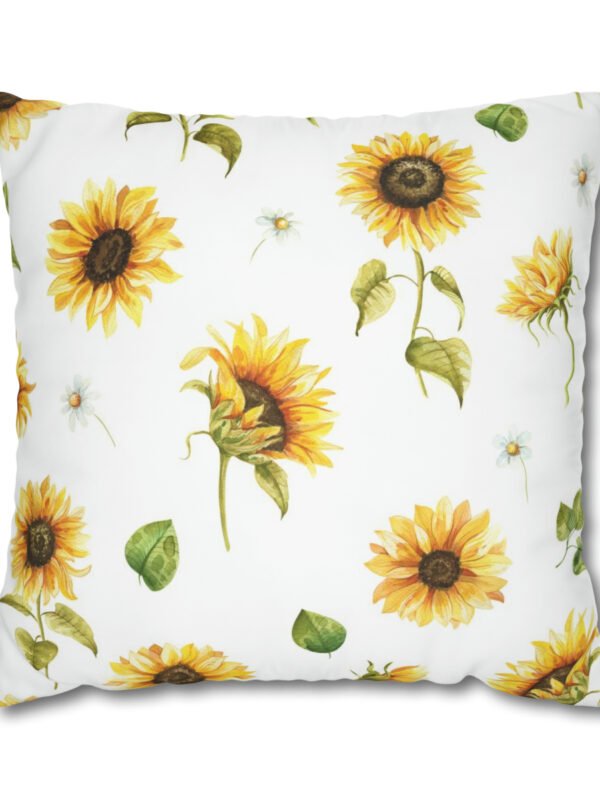 Sunflower Euro Pillow Shams
