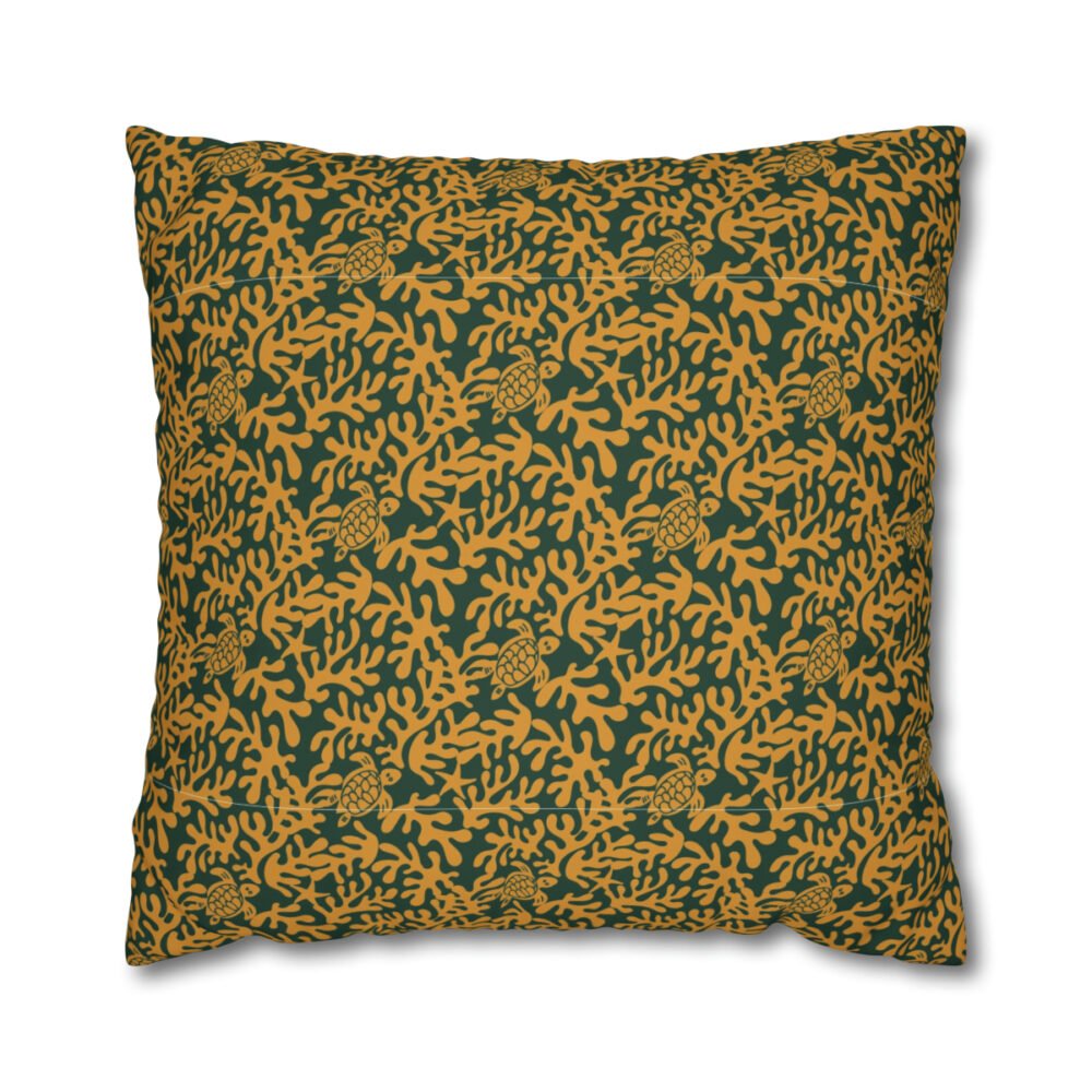 Mustard Yellow Tones Euro Shams