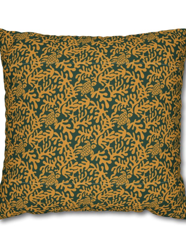 Mustard Yellow Tones Euro Shams