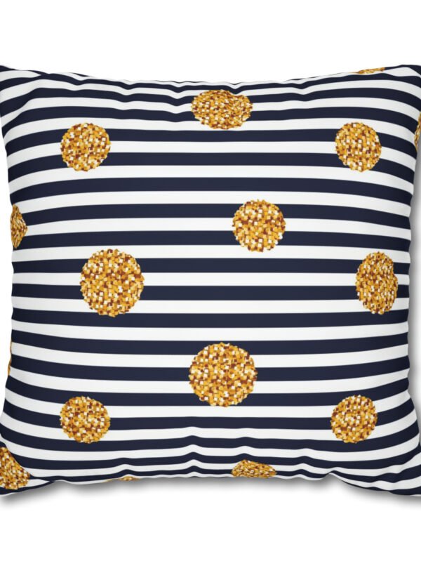 Black n White Striped Euro Shams