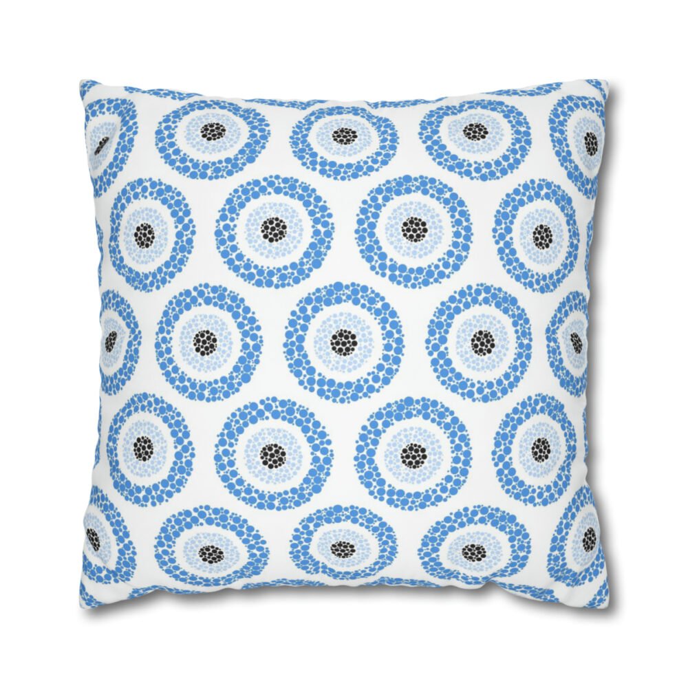 Blue n White Euro Shams