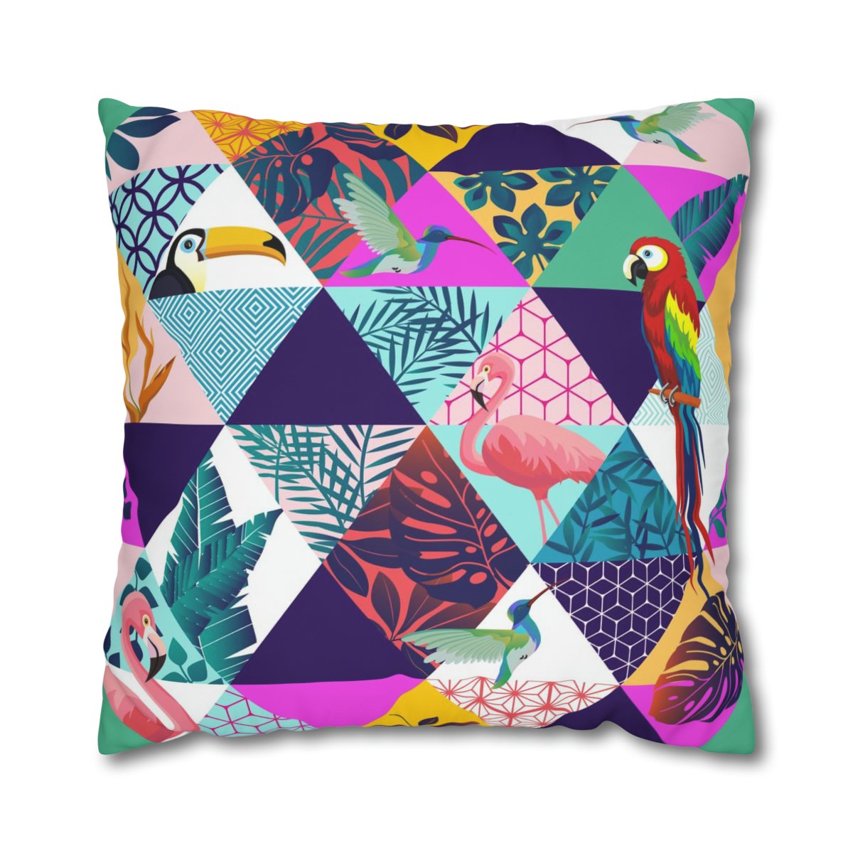 Multicolor Euro Pillow Shams