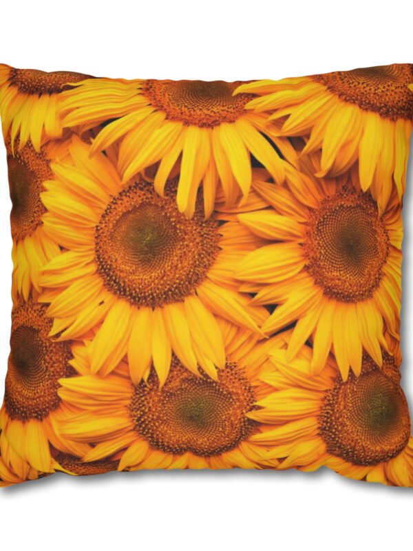 Sunflower Euro Pillow Shams