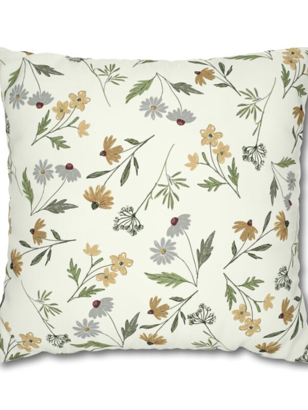 Sunflower Euro Pillow Shams