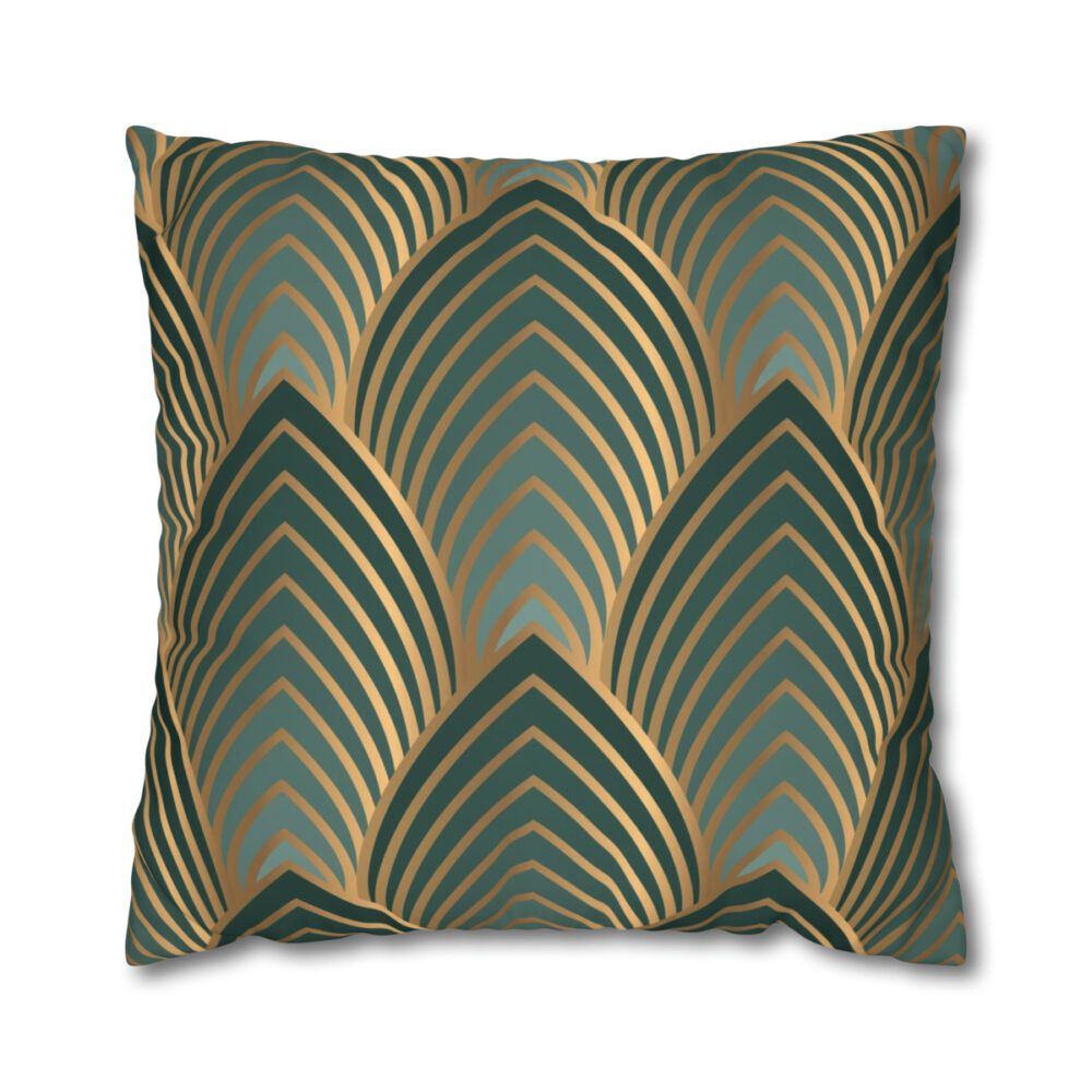 Green Euro Shams