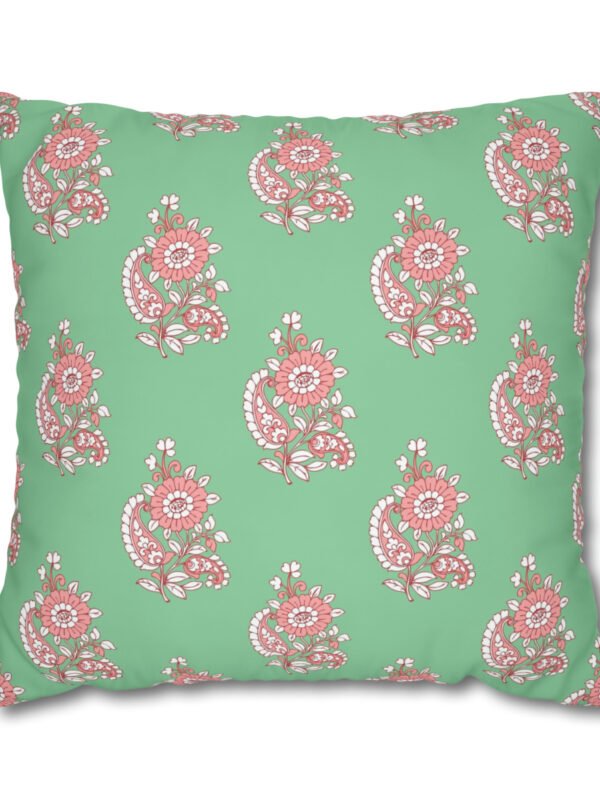 Pastel Green Euro Shams