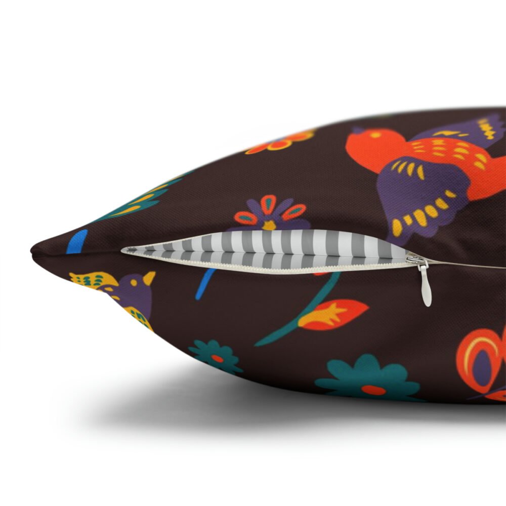 Colorful Cactus and Hummingbirds Euro Pillow Covers - Image 3