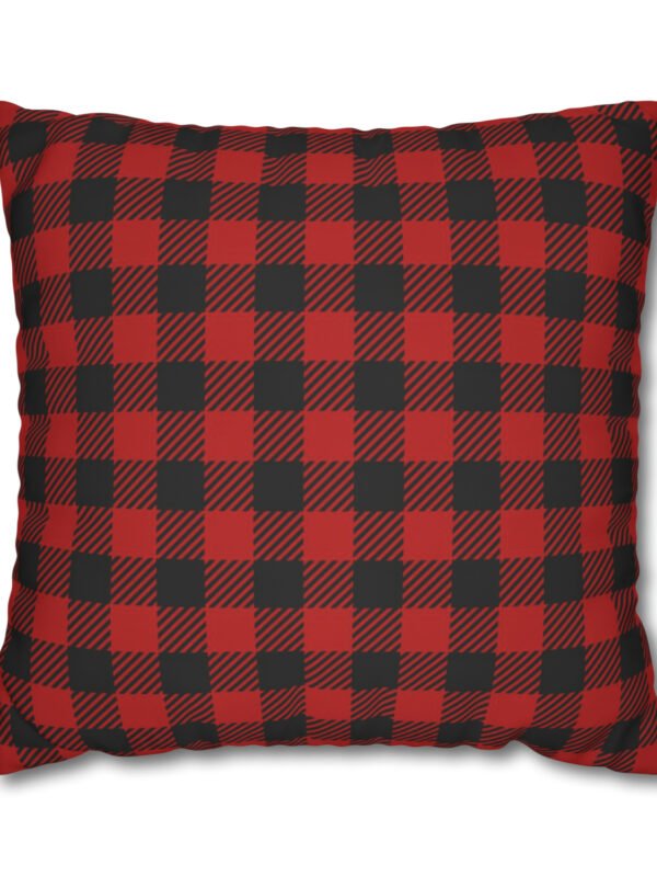 Red n Black Plaid Pillow Covers