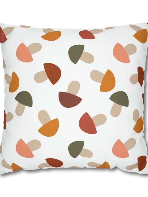 Mushroom Euro Pillow Covers