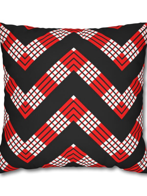 Red n Black Euro Shams