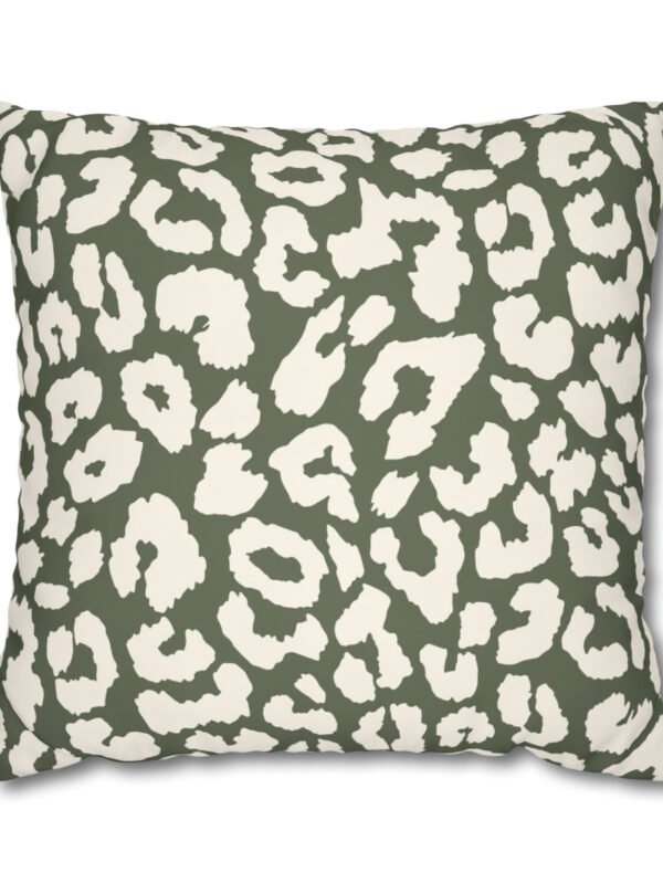 Beige Leopards Euro Shams