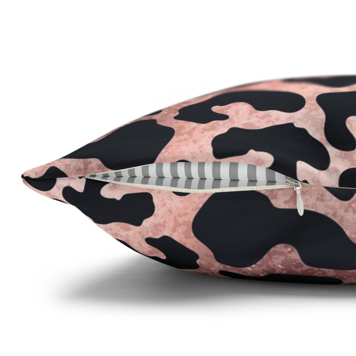 Trendy Rose Gold Leopard Euro Pillow Shams - Image 3