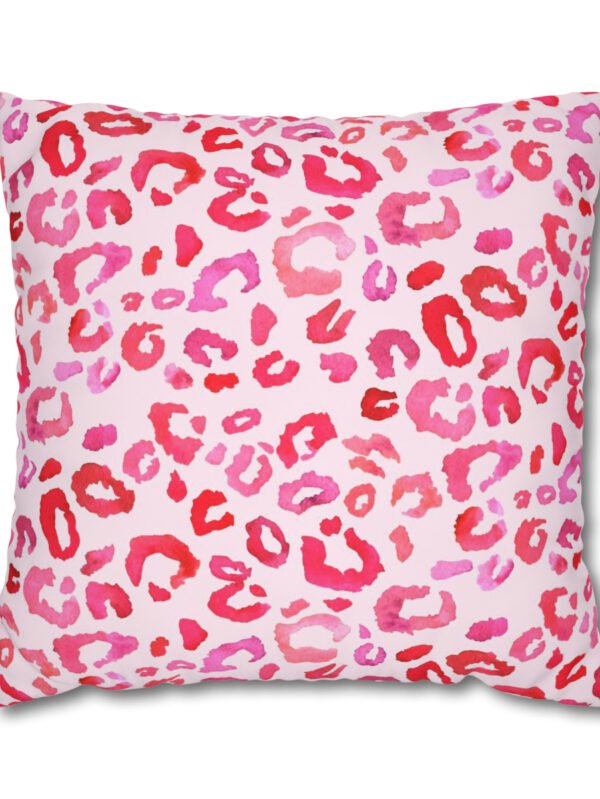 Pink Leopard Euro Shams